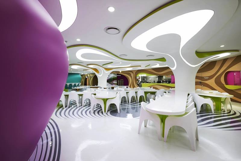 餐饮空间设计：首尔乐天百货Amoje Food Capital